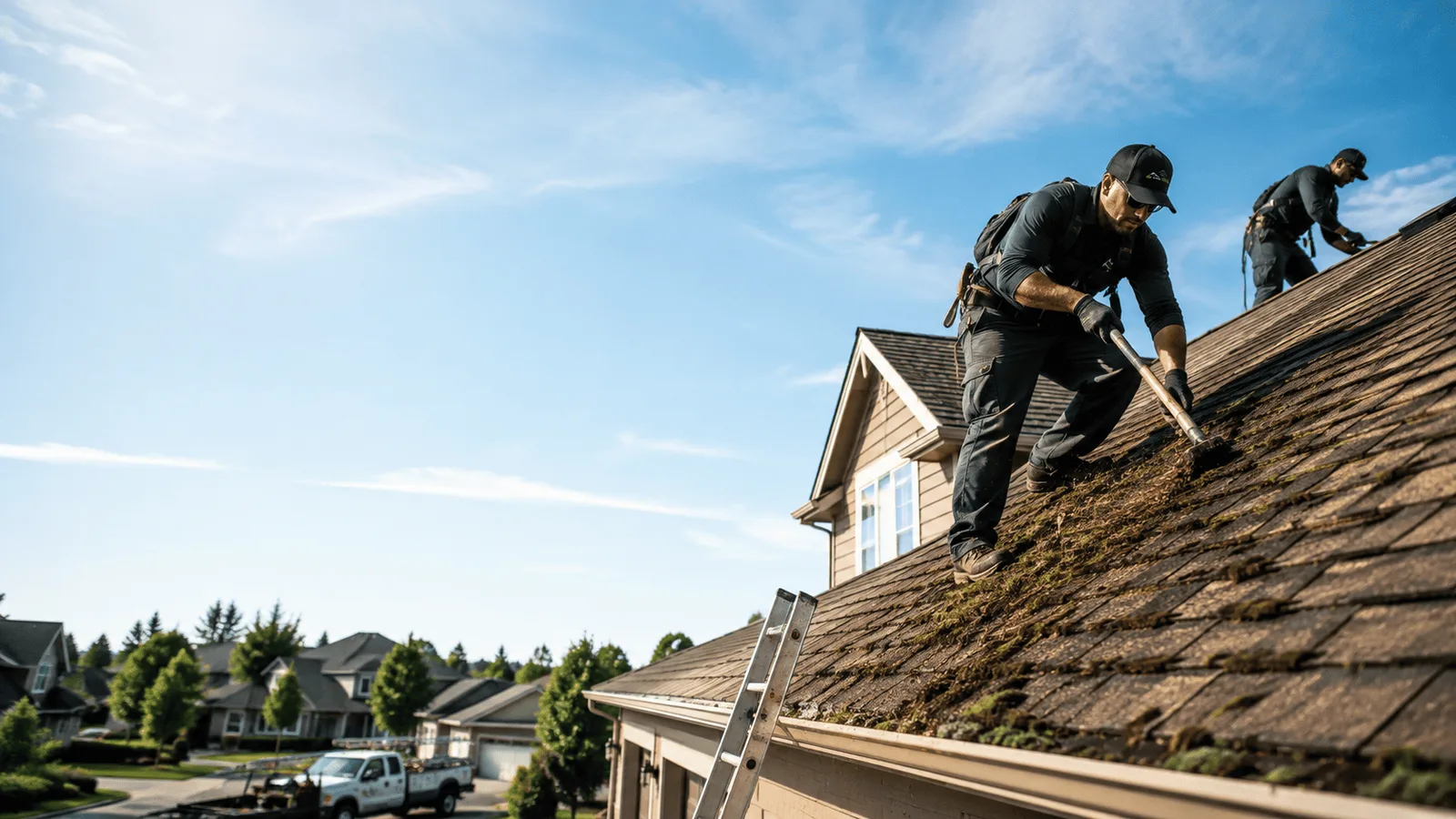 Roof Moss Removal in Cove, AR near me